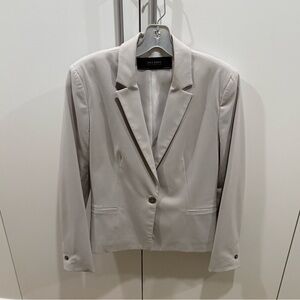 Zara Women's Light Gray Blazer